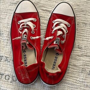 Converse Red Sneakers
